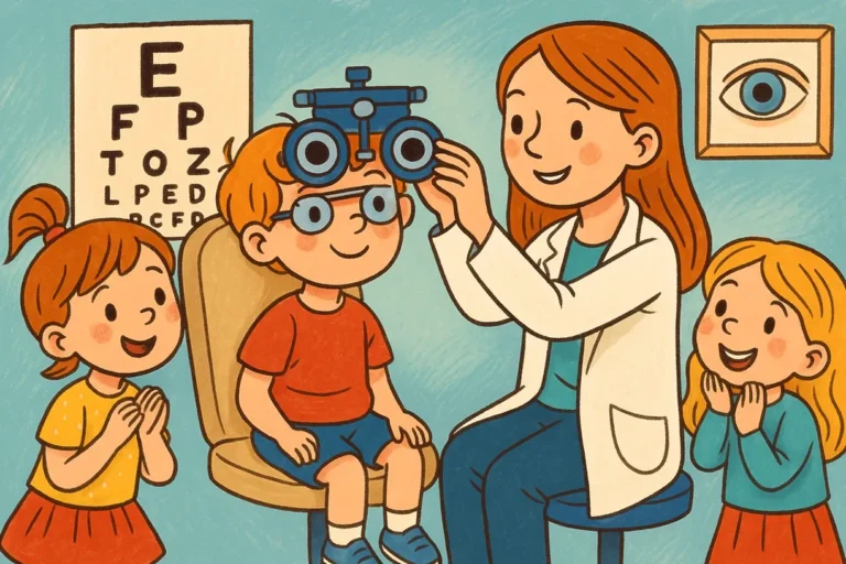 Eye clinic for kids
